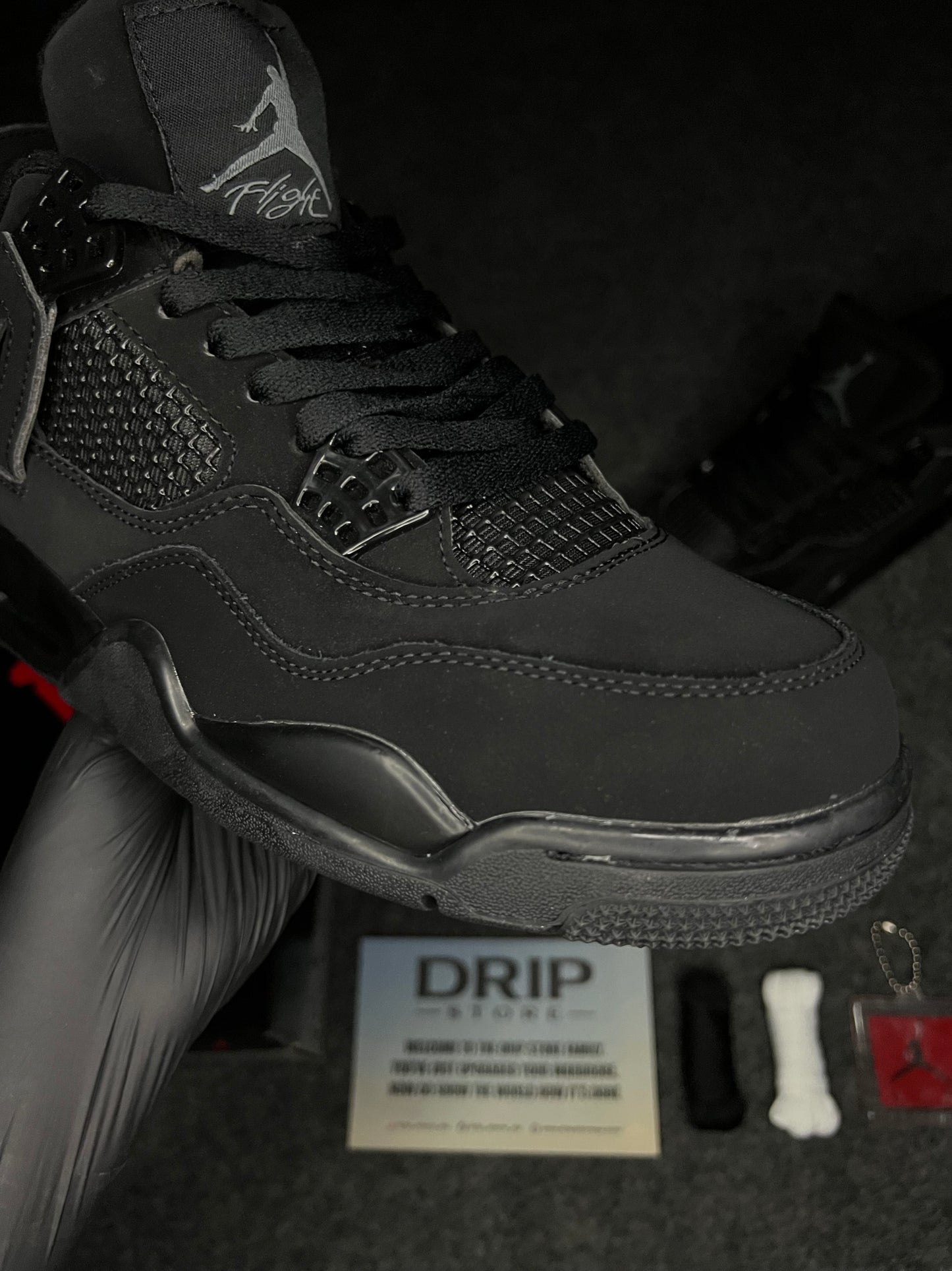 Air Jordan 4 Retro "Black Cat" Premium
