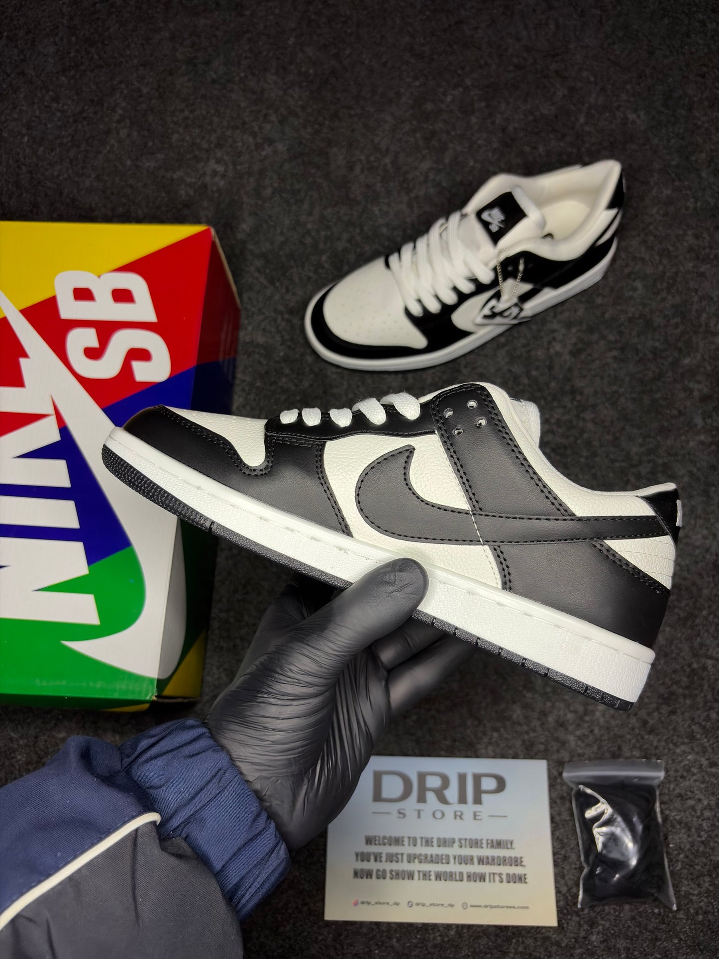 Nike SB Dunk Low ‘Black White Gum’