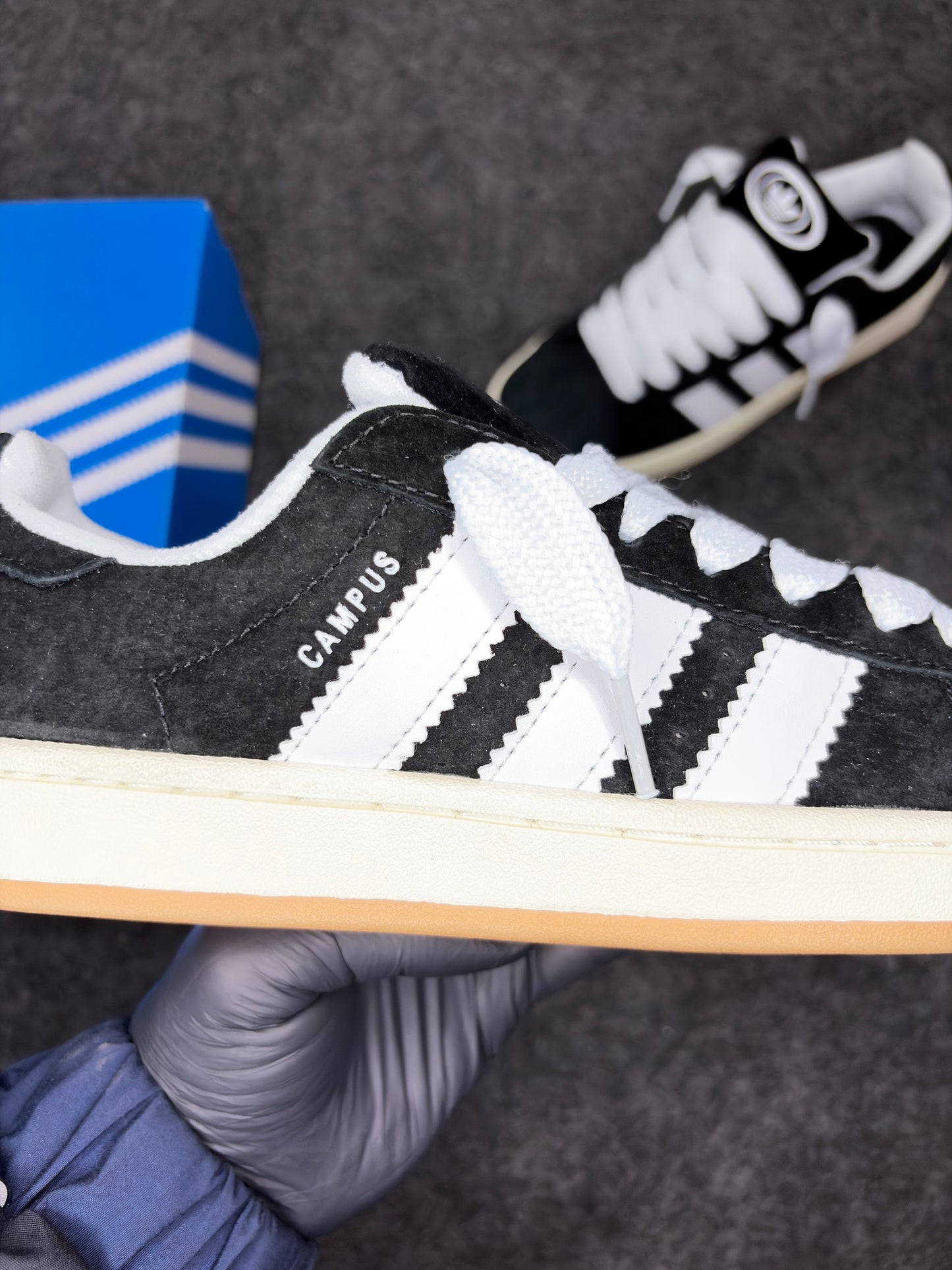 Adidas Campus 00s                       ‘Black white Gum’