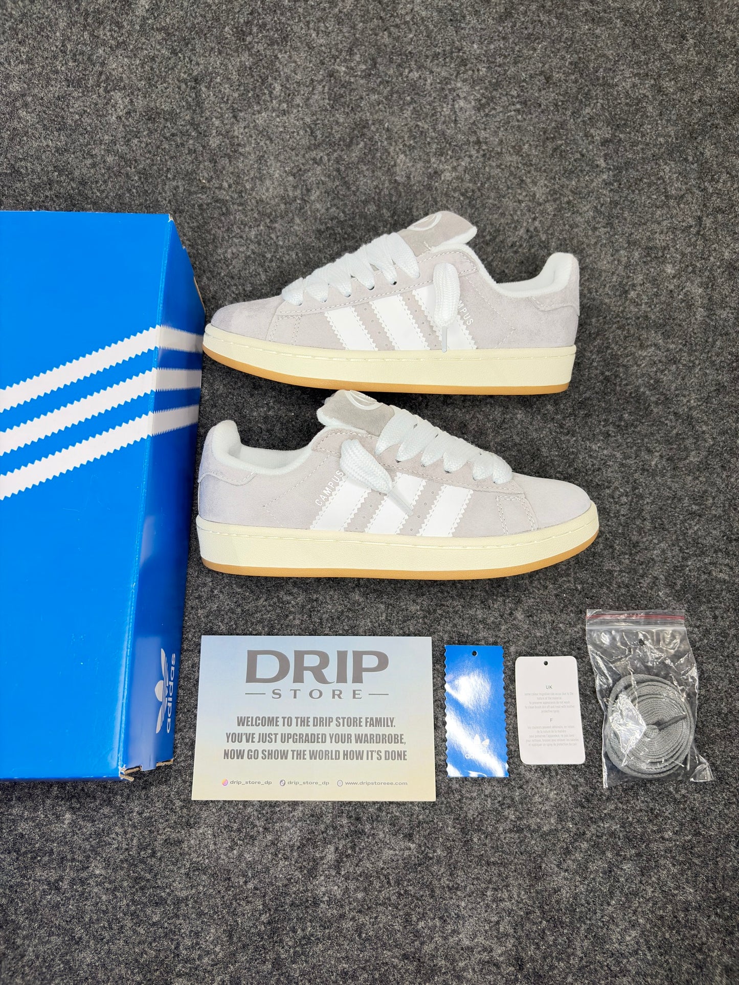 Adidas Campus 00s                       ‘Light Grey Gum’