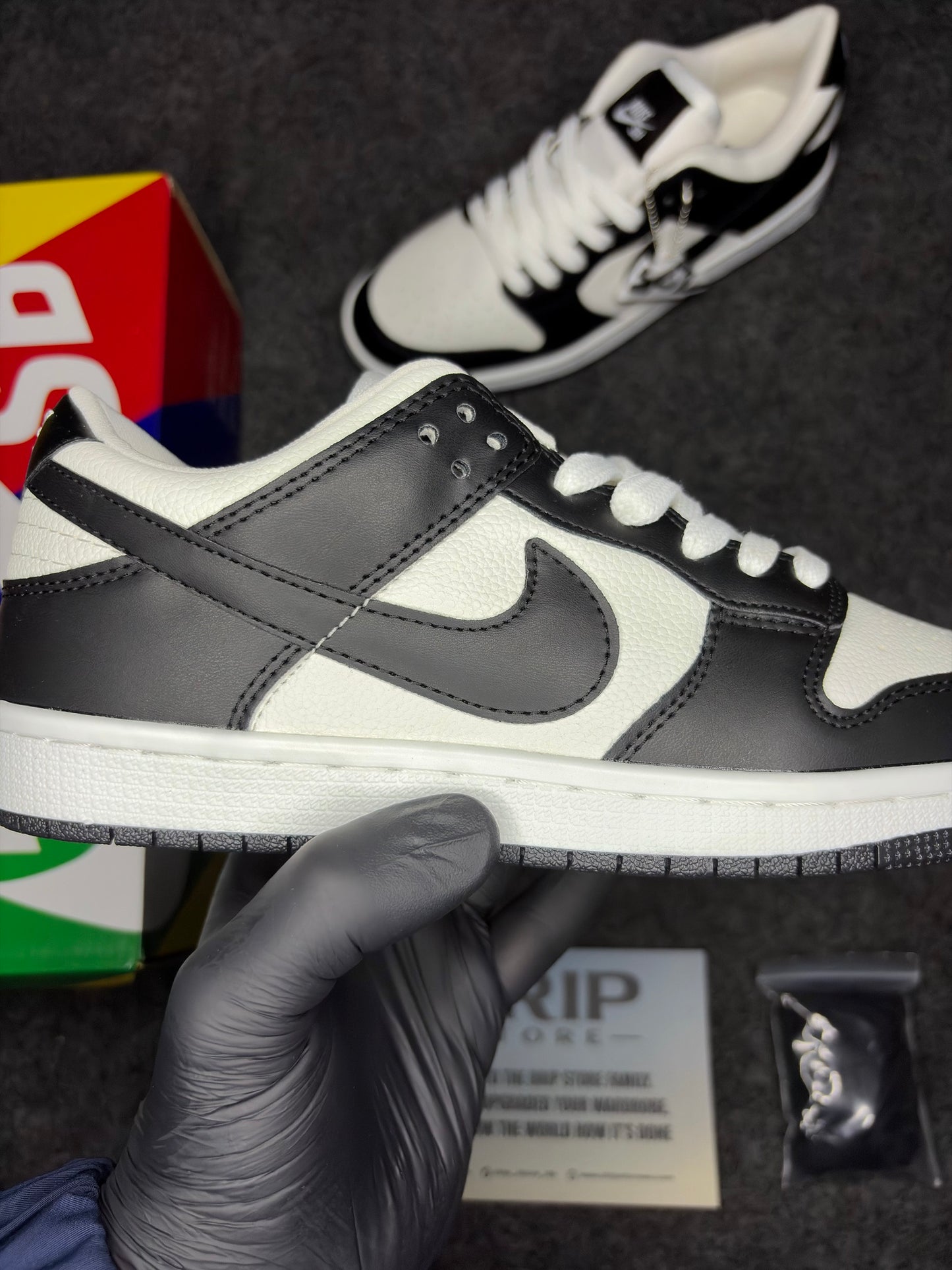 Nike SB Dunk Low ‘Black White Gum’