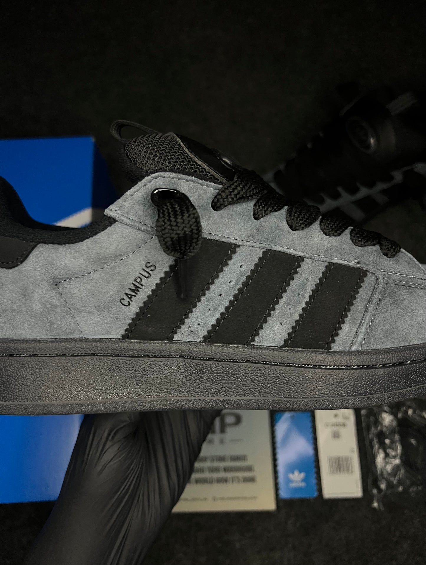 Adidas Campus 00s                       ‘Carbon Black Gum’