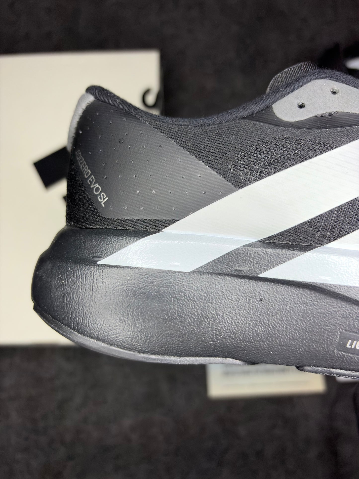 Adidas Adizero Evo SL "Black/white"