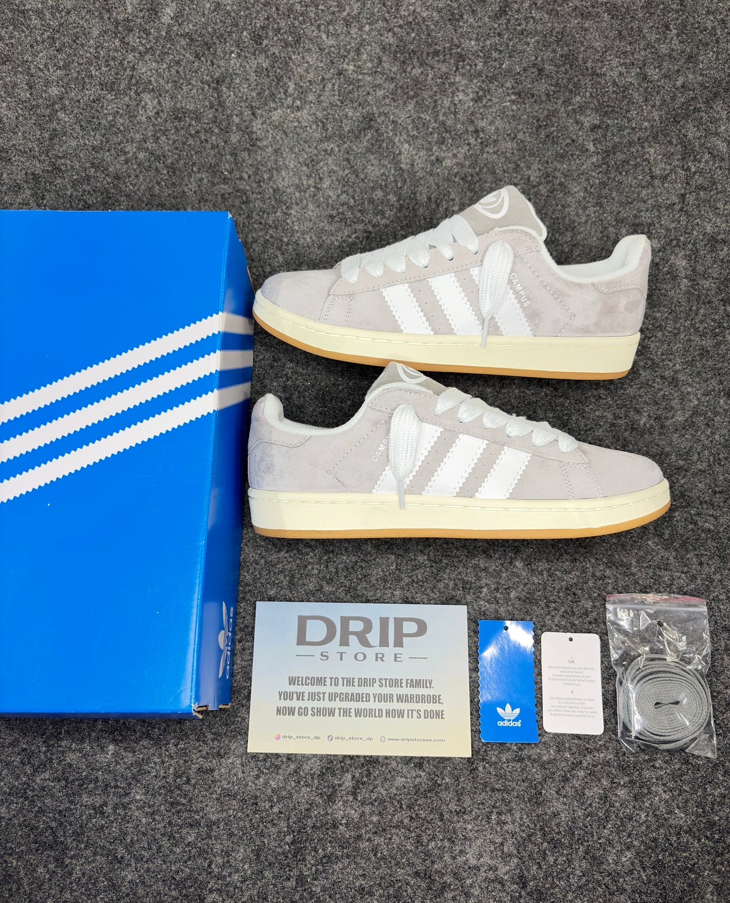 Adidas Campus 00s                       ‘Light Grey Gum’