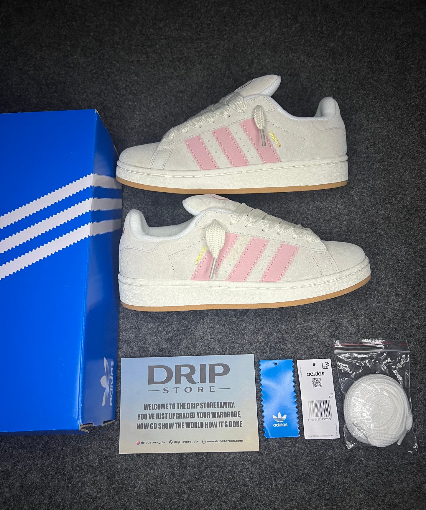 Adidas Campus 00s                       ‘Beige Pink Gum’