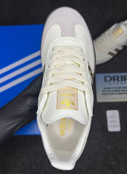 Adidas Samba OG Leopard "Cream White"