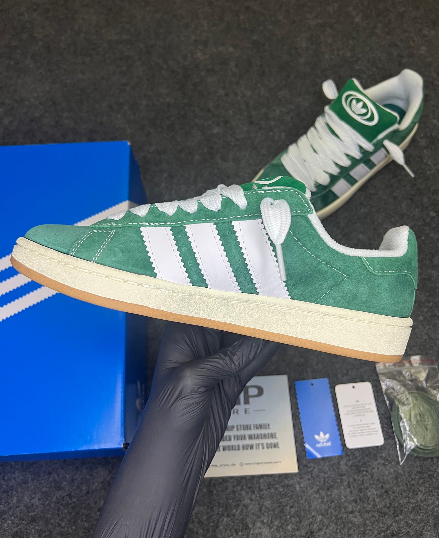 Adidas Campus 00s                       ‘Green white Gum’