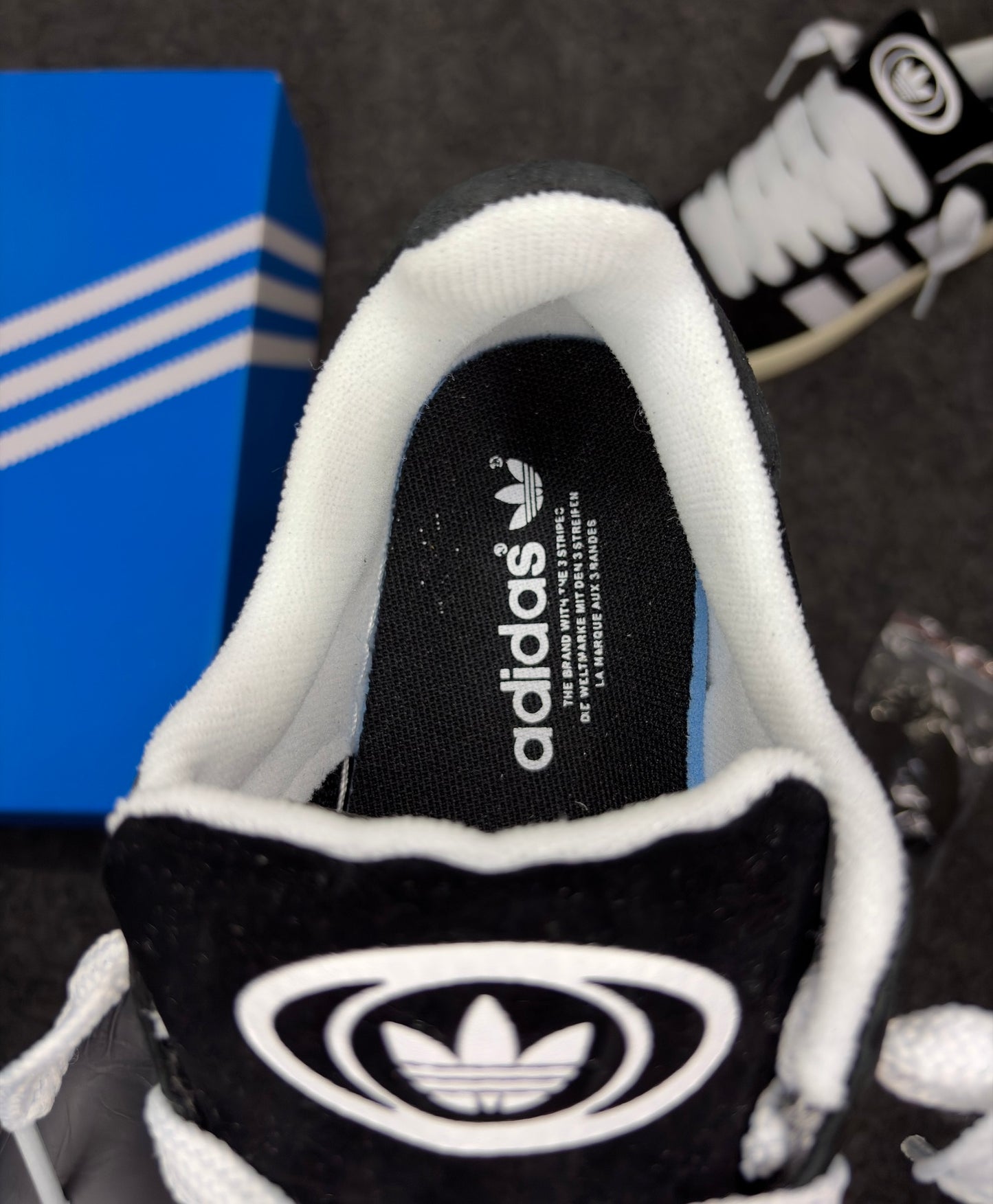 Adidas Campus 00s                       ‘Black white Gum’