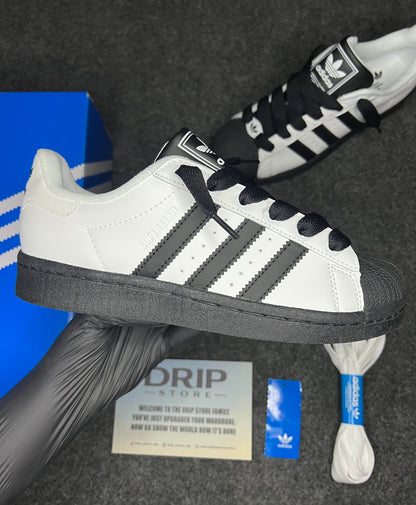 Adidas Superstar II "White Black White"