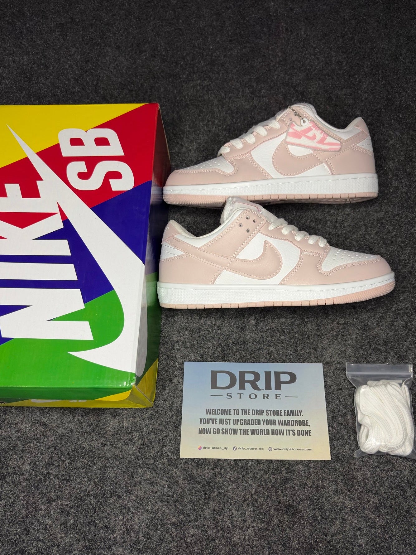 Nike SB Dunk Low ‘Pink/White Gum’