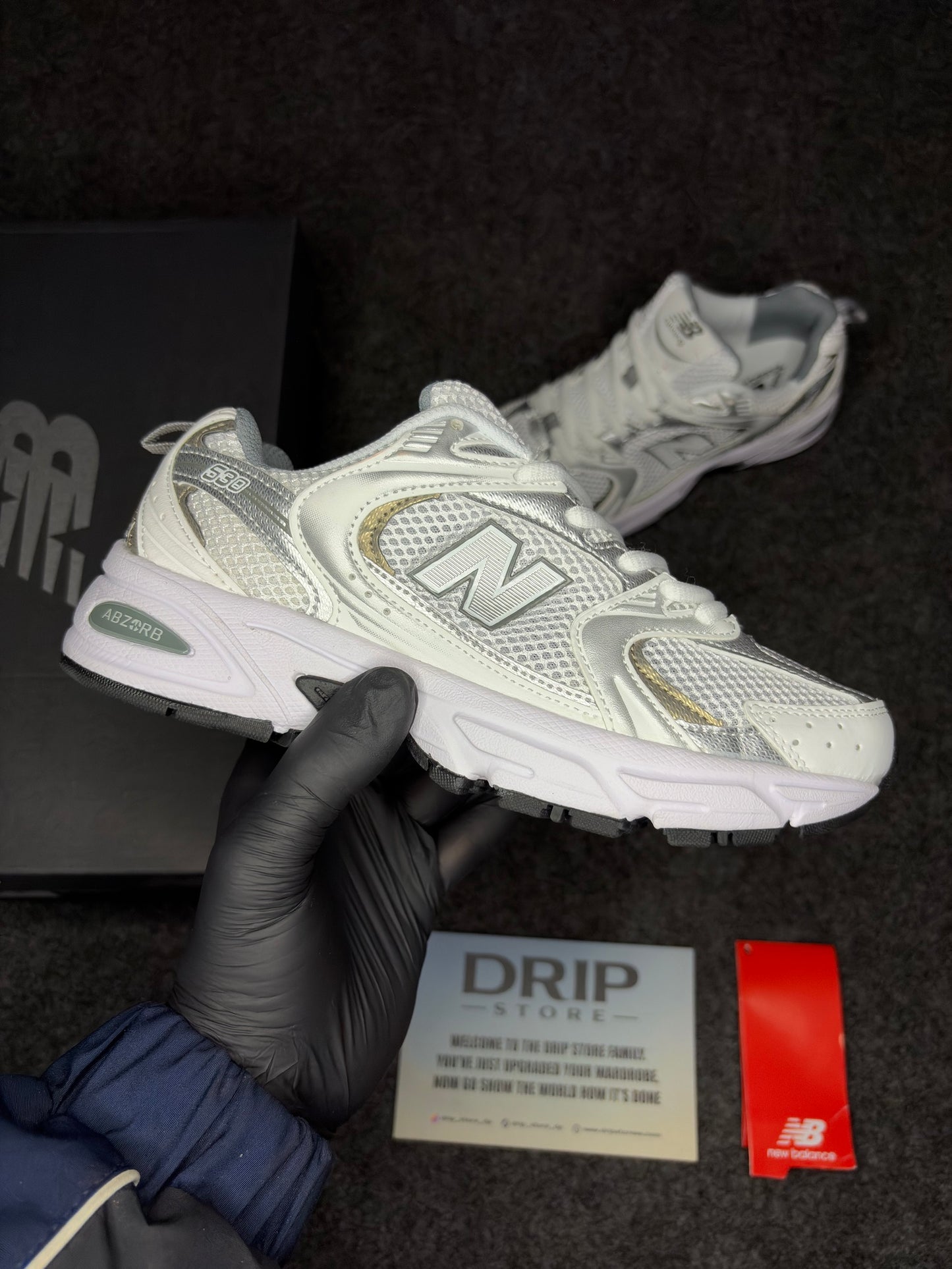 New Balance 530 "White/Gold"