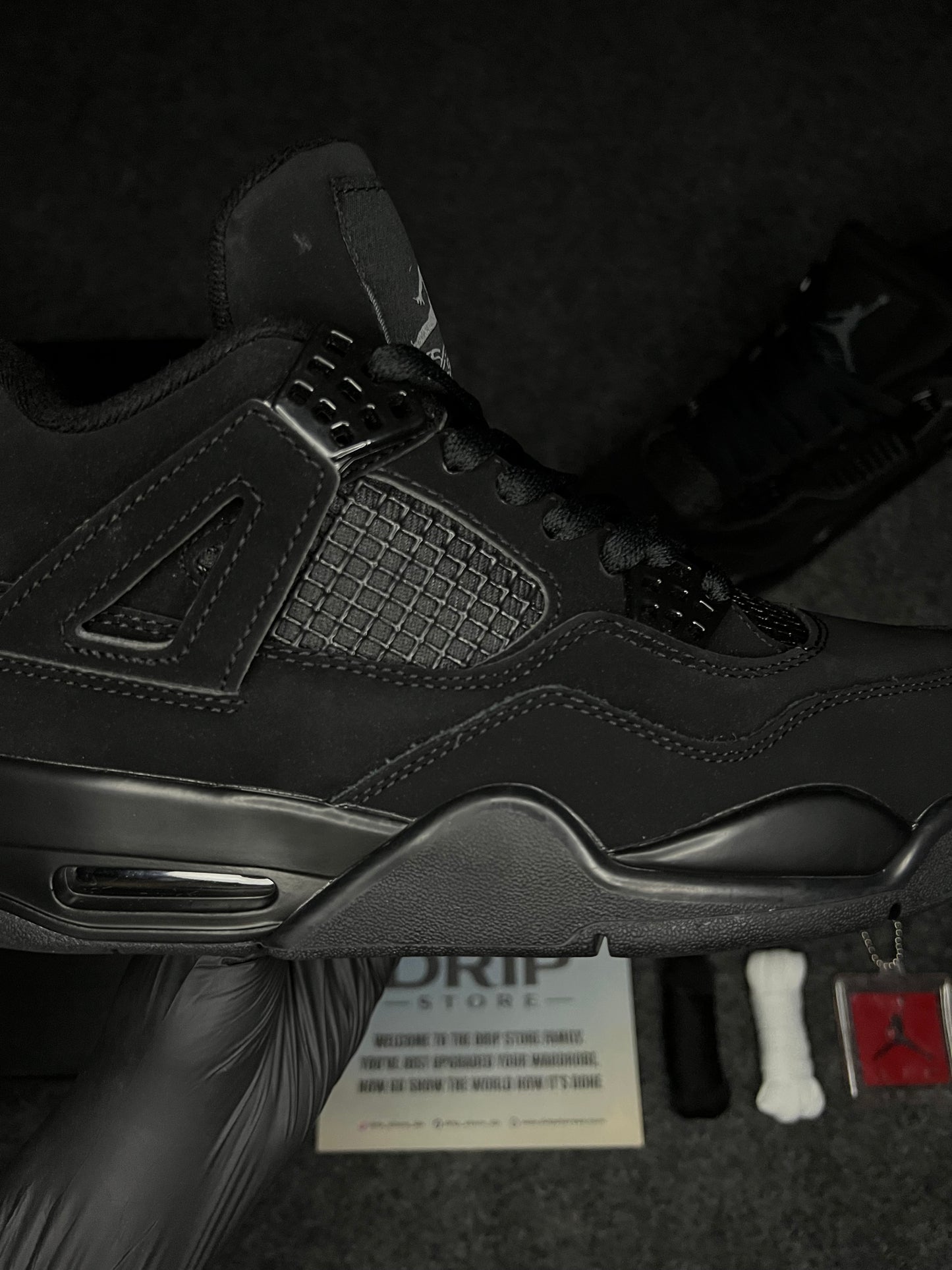 Air Jordan 4 Retro "Black Cat" Premium