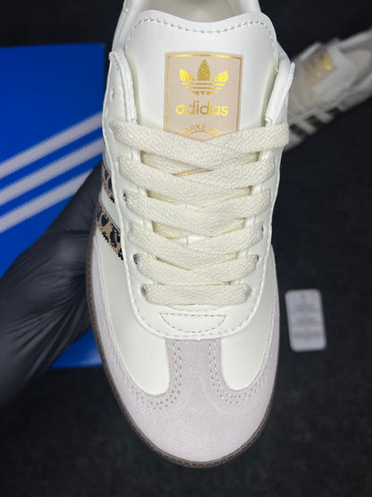 Adidas Samba OG Leopard "Cream White"
