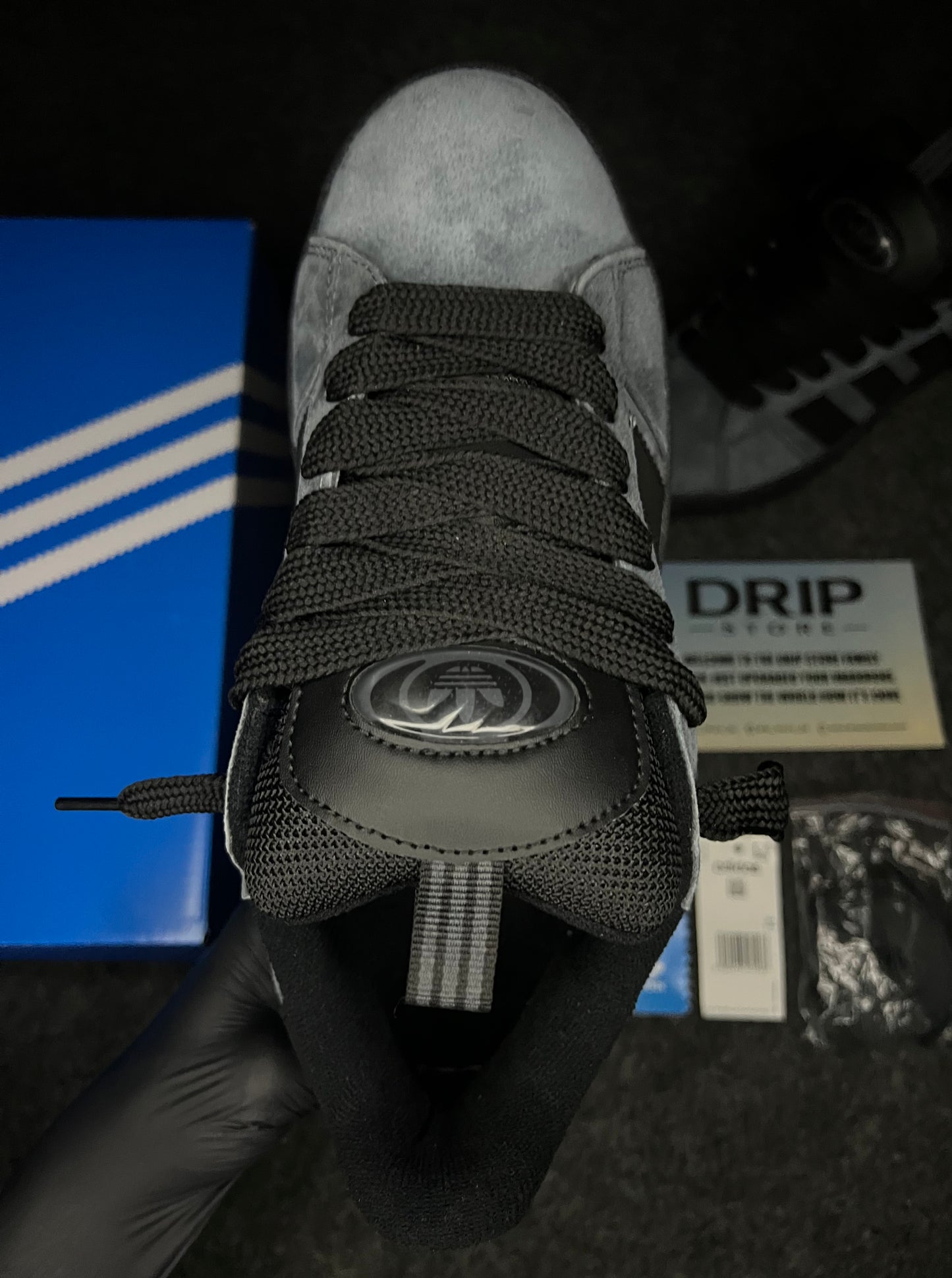 Adidas Campus 00s                       ‘Carbon Black Gum’