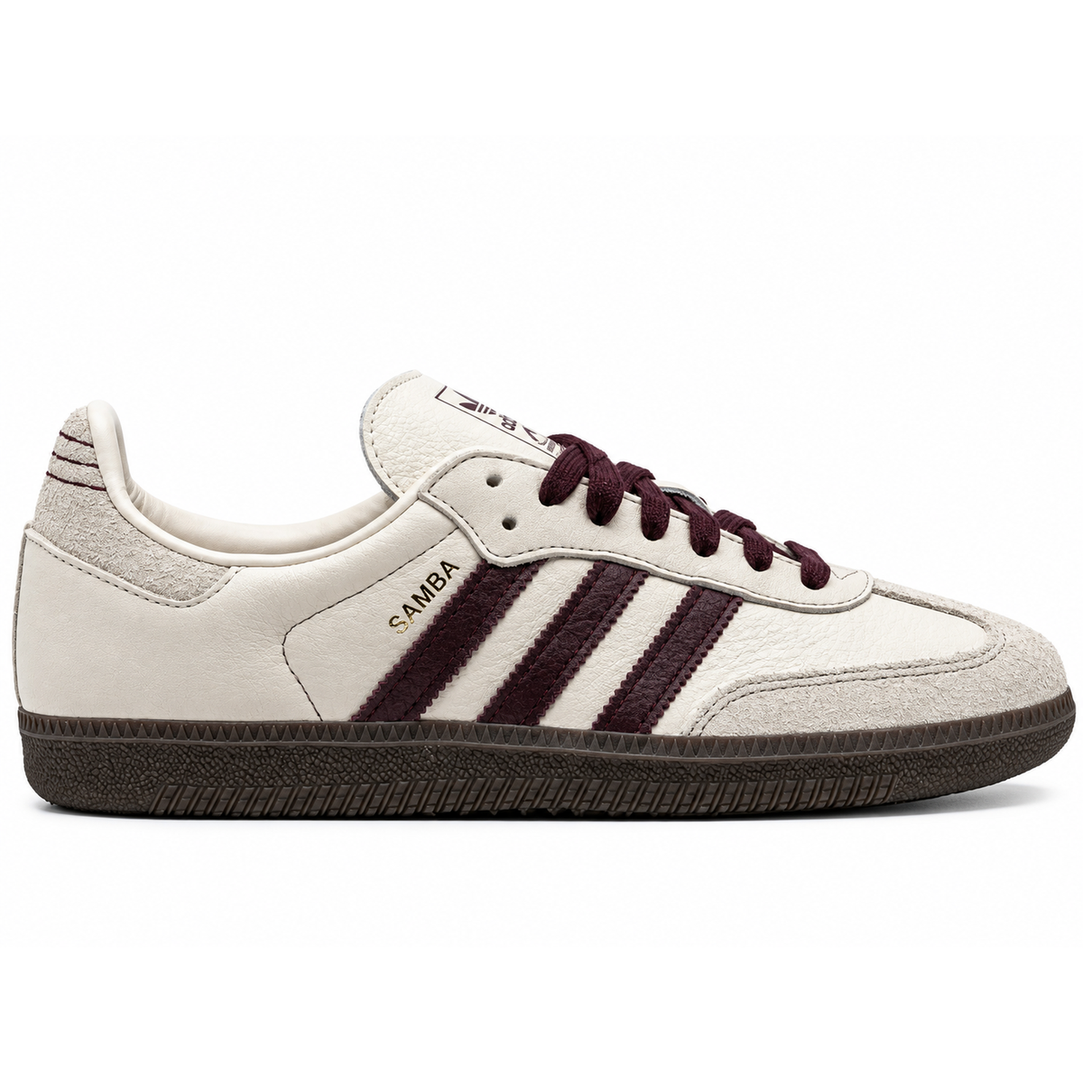 Adidas Samba OG "Wonder White Maroon"