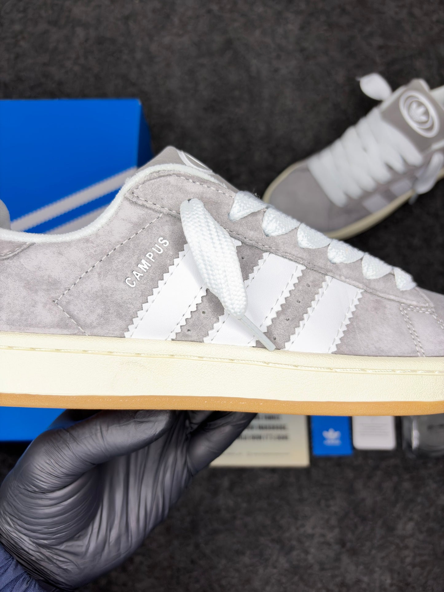 Adidas Campus 00s                       ‘Light Grey Gum’