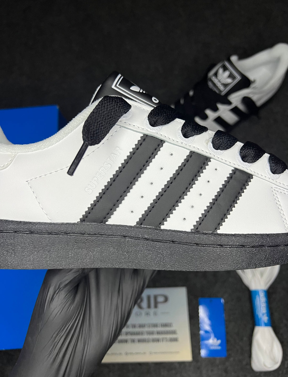 Adidas Superstar II "White Black White"
