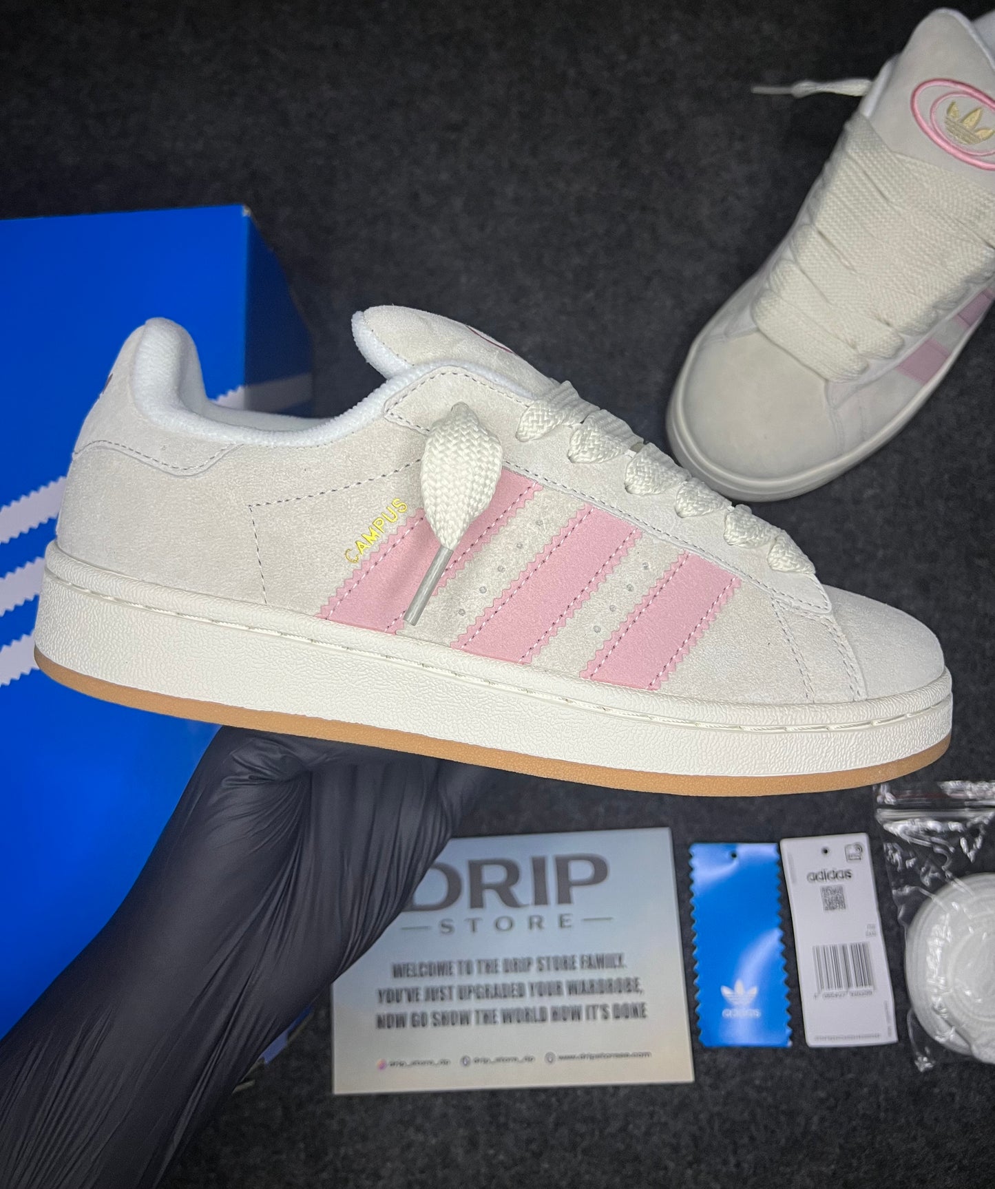 Adidas Campus 00s                       ‘Beige Pink Gum’