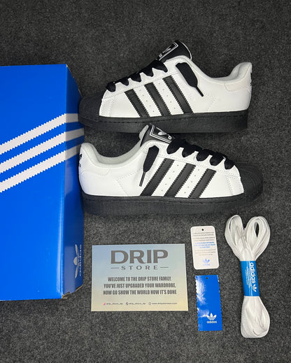 Adidas Superstar II "White Black White"