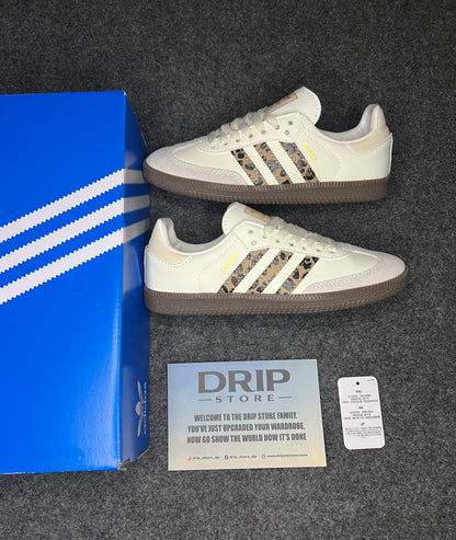 Adidas Samba OG Leopard "Cream White"