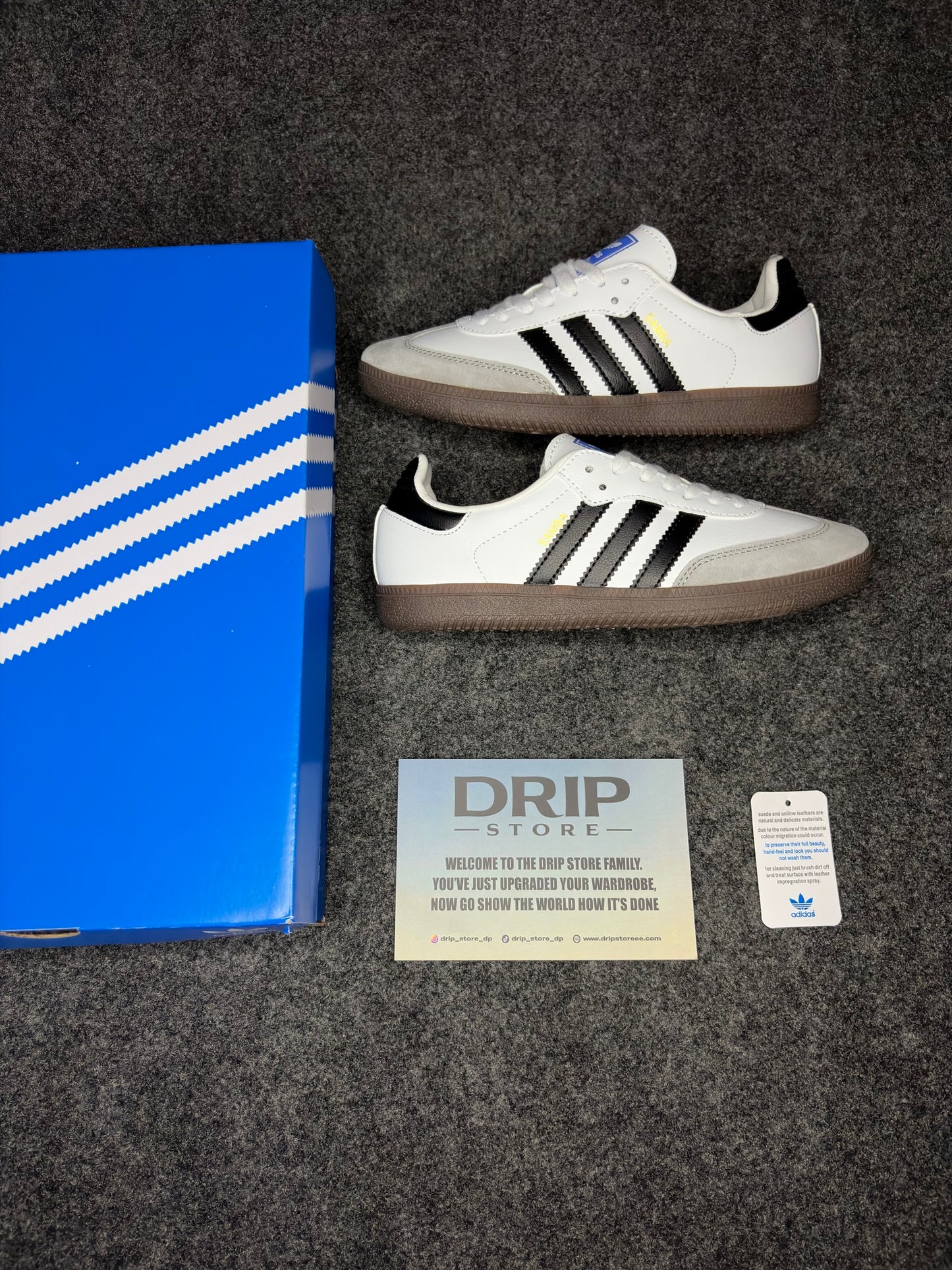 Adidas Samba OG                                             ‘White Black Gum’