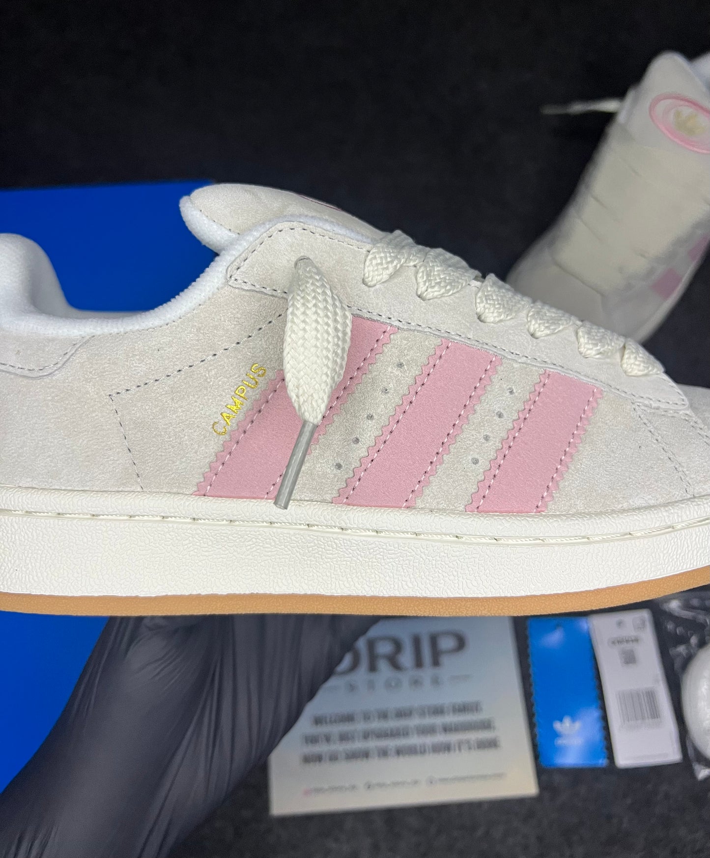Adidas Campus 00s                       ‘Beige Pink Gum’