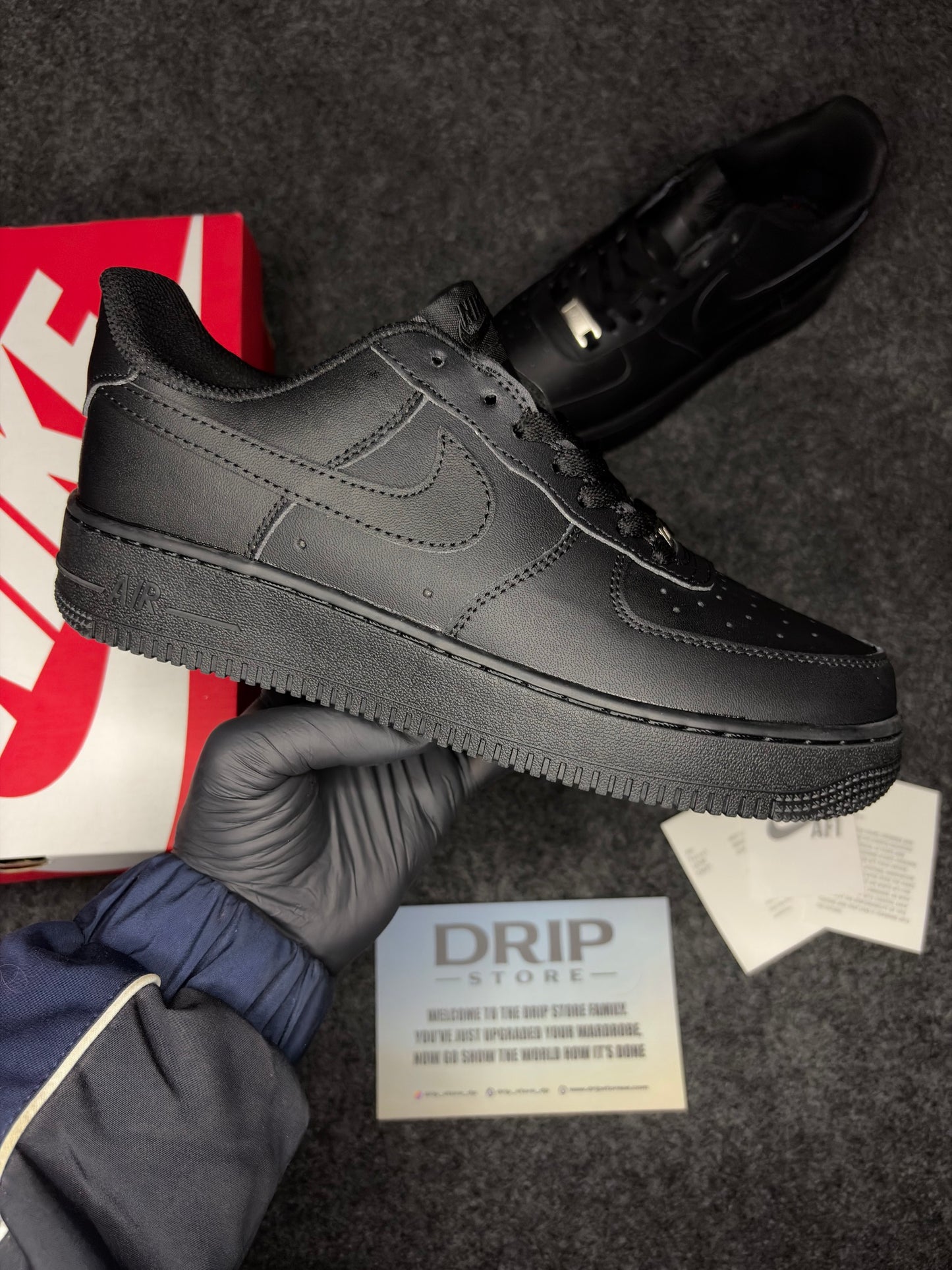Nike Air Force 1 ’07 ‘Triple Black’