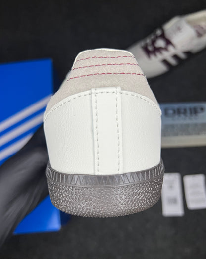 Adidas Samba OG "Wonder White Maroon"