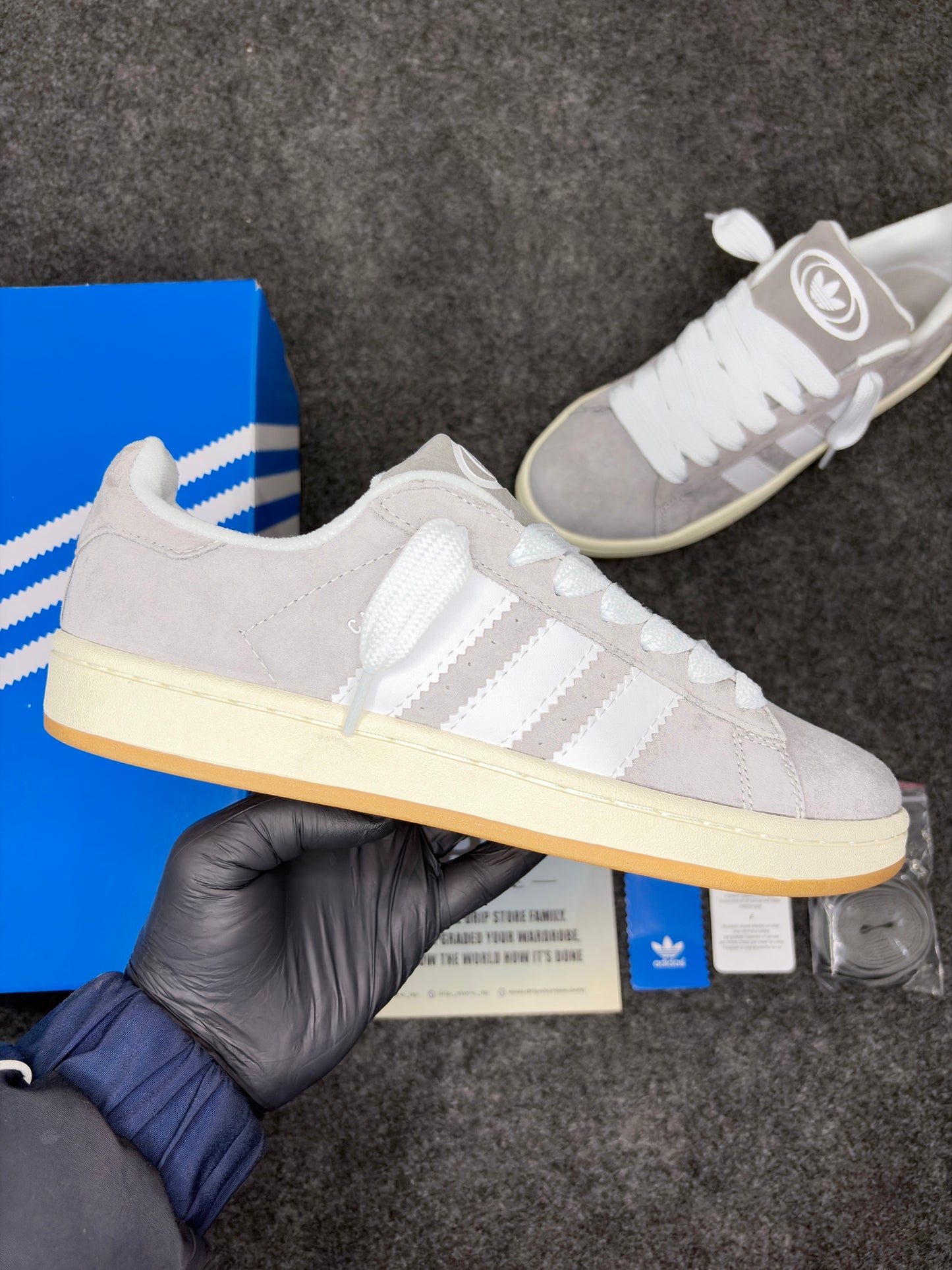 Adidas Campus 00s                       ‘Light Grey Gum’