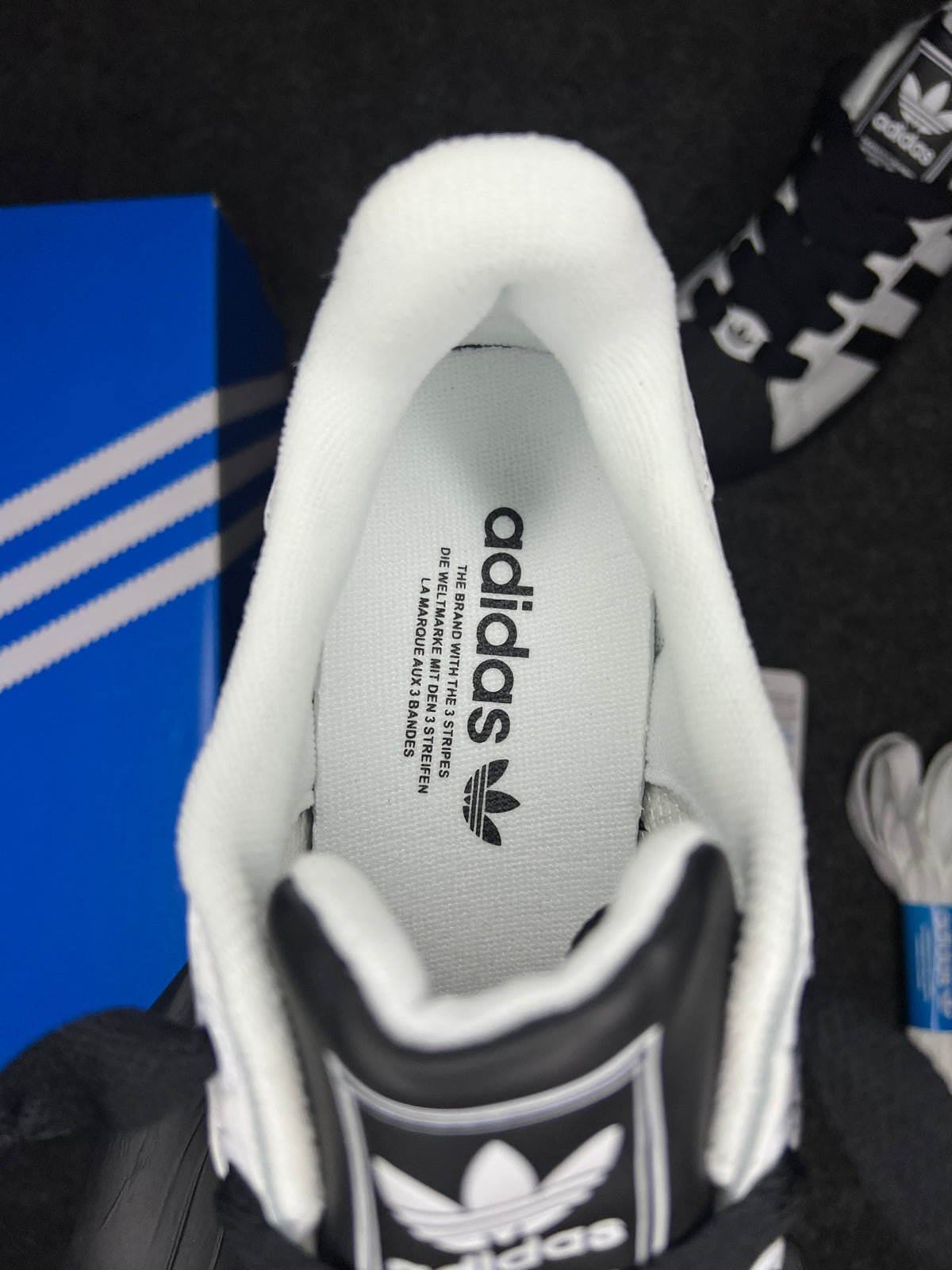 Adidas Superstar II "White Black White"