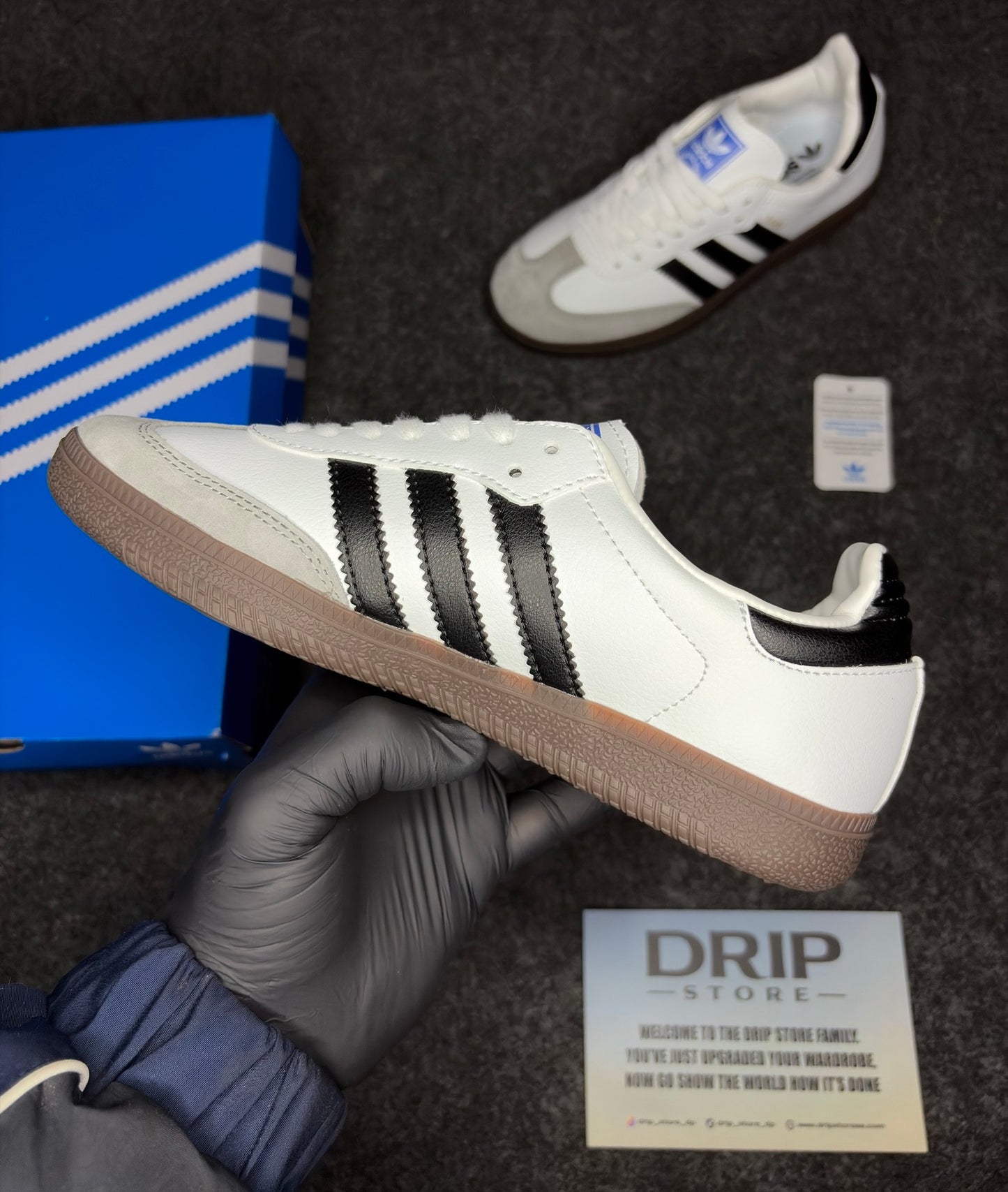 Adidas Samba OG                                             ‘White Black Gum’