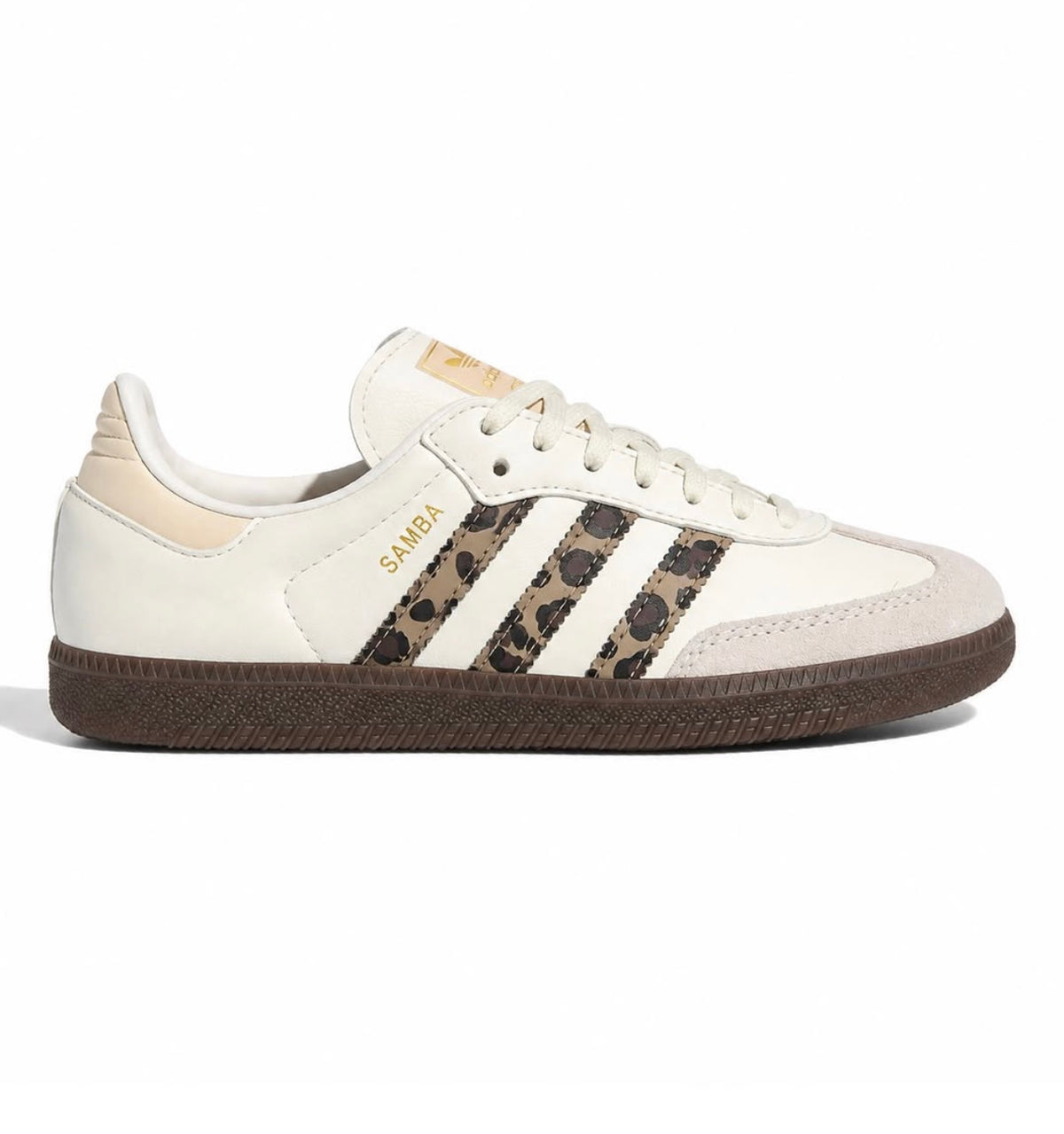 Adidas Samba OG Leopard "Cream White"