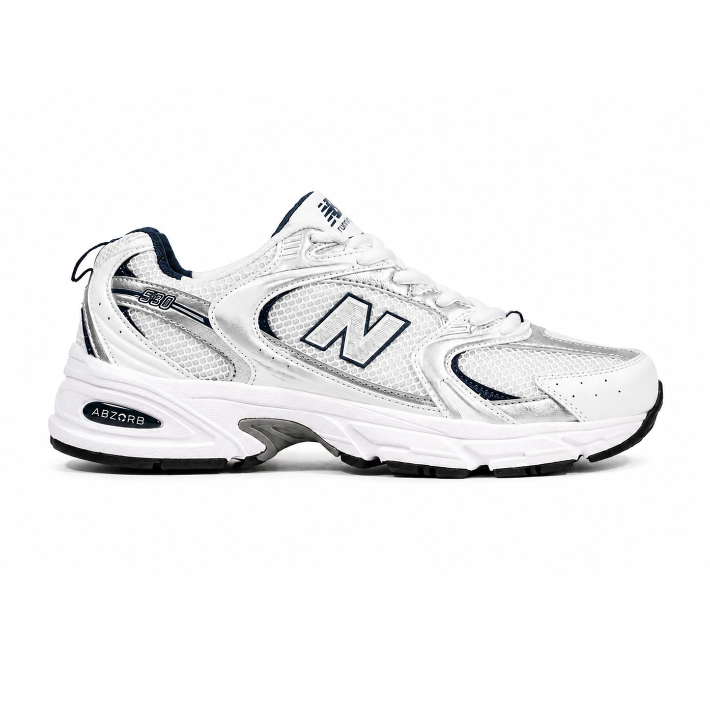 New Balance 530 "White silver navy"