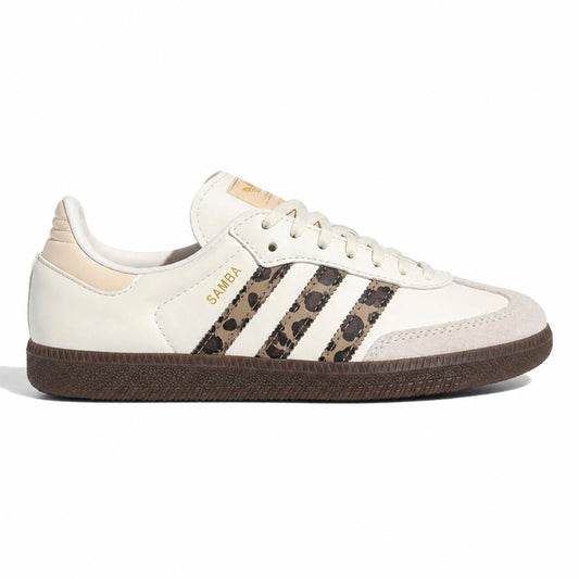 Adidas Samba OG Leopard Cream White